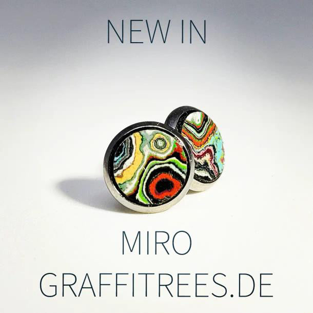 Miro Graffitree Ohrstecker
