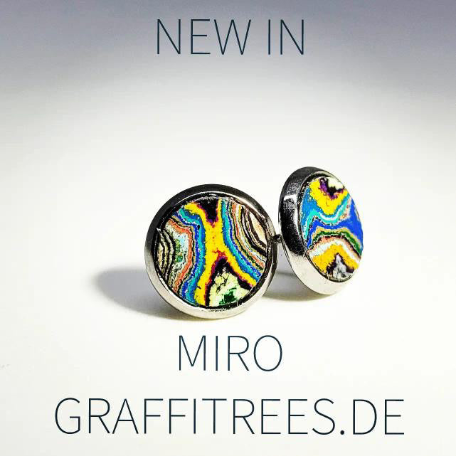 Miro Graffitree Ohrstecker