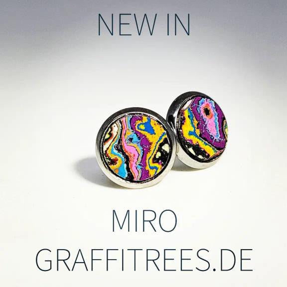 Miro Graffitree Ohrstecker