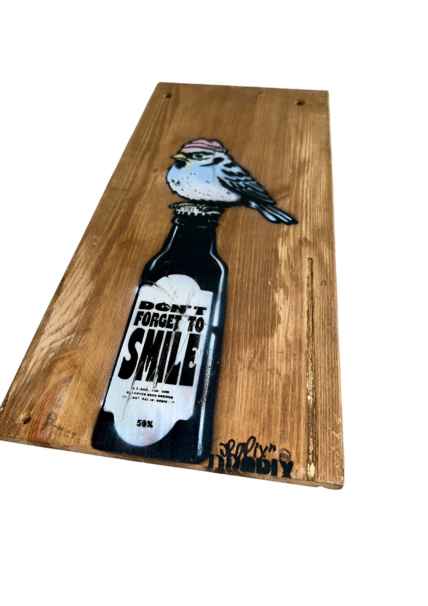 Babo Bird II DROPIX Street Art