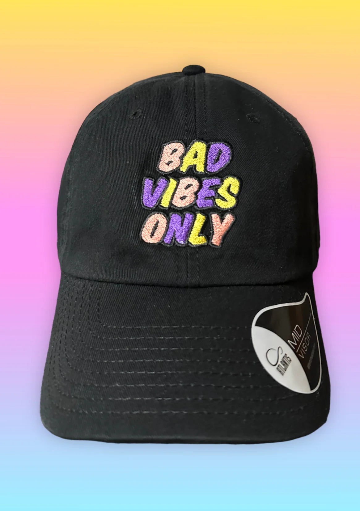 "Bad Vibes Only" Cap Lchtnbrg