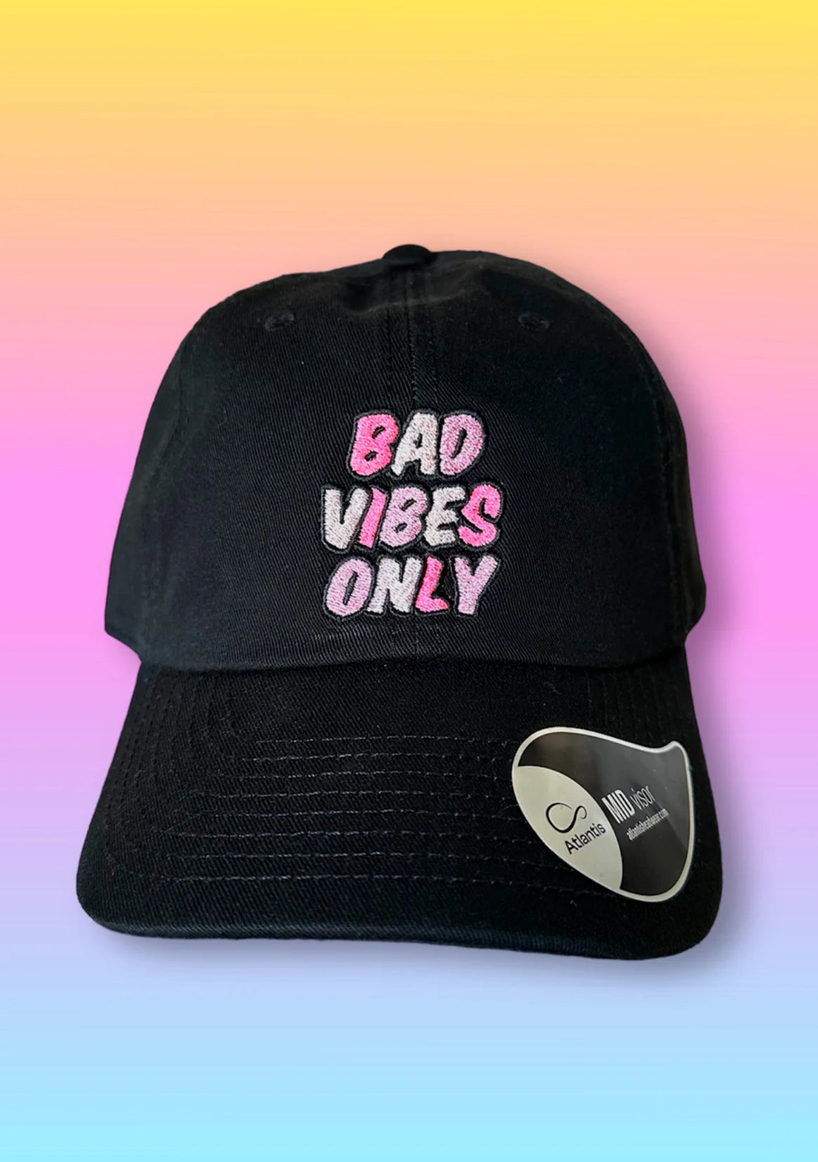 "Bad Vibes Only" Cap Lchtnbrg