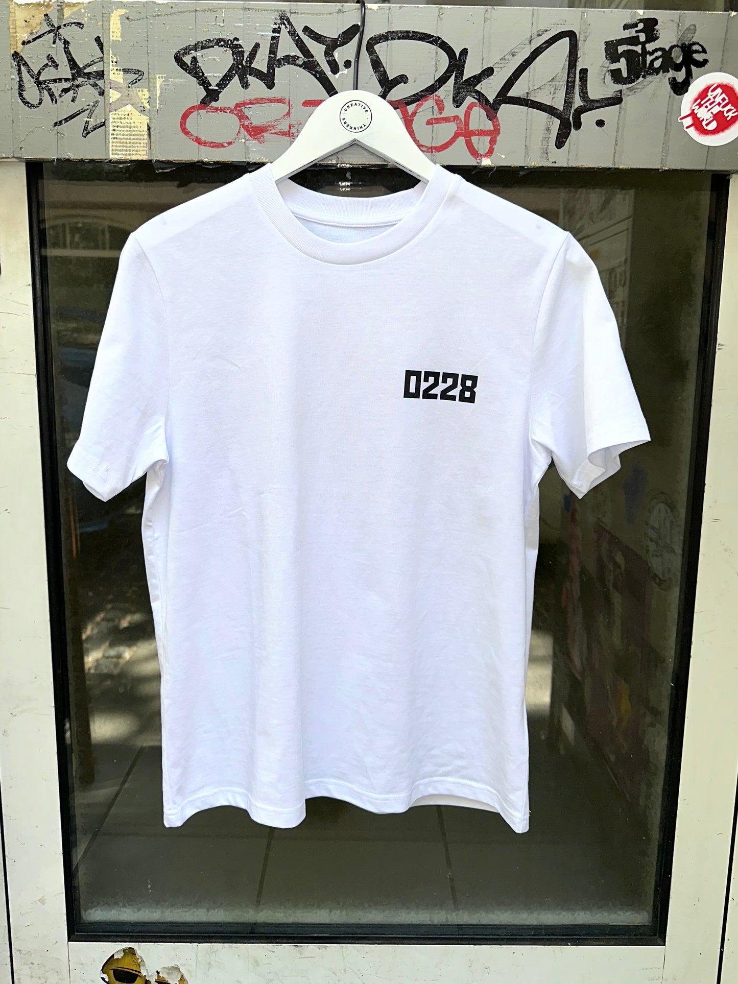 0228 Shirt weiß Unisex