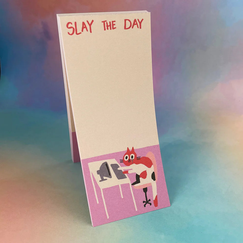 Slay the day Notizblock Slinga