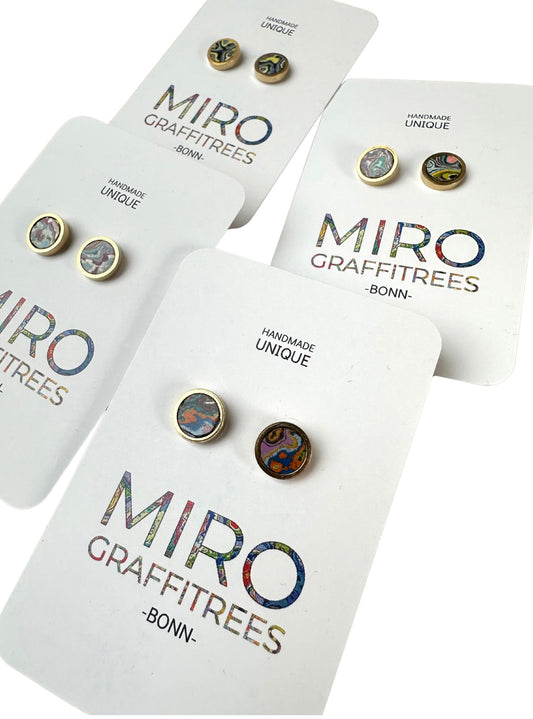 Miro Graffitree Ohrstecker
