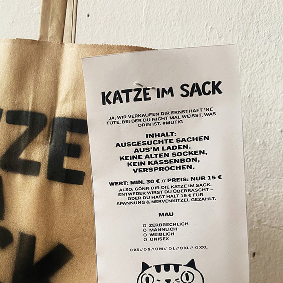 Die Katze im Sack