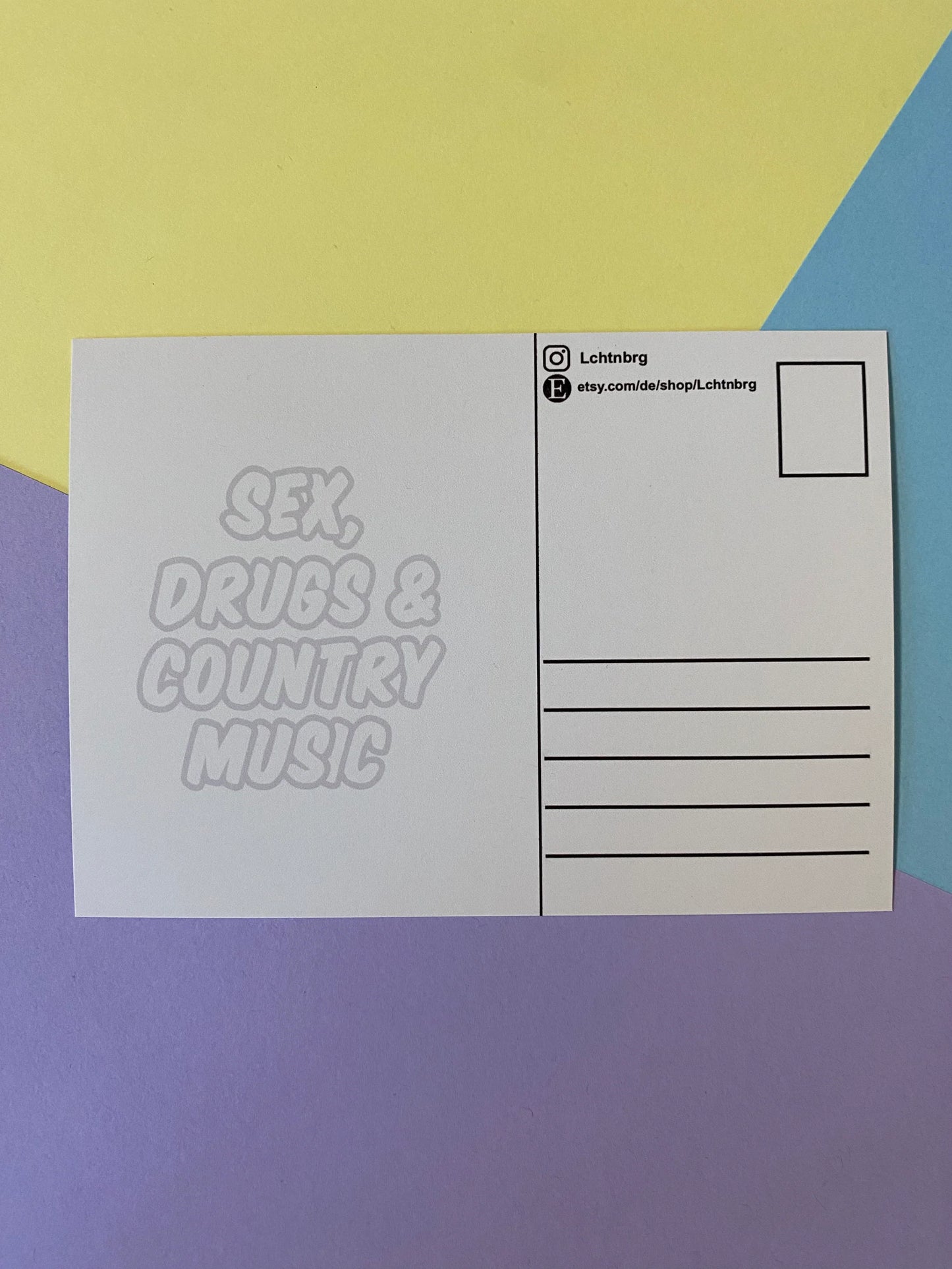 "Sex, Drugs & Country Music" PK Lchtnbrg
