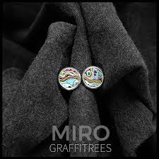 Miro Graffitree Ohrstecker
