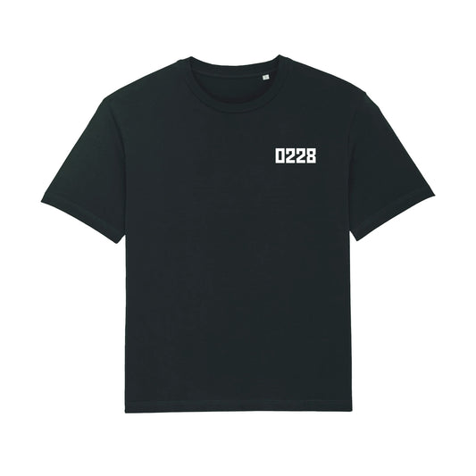 0228 Shirt schwarz Unisex