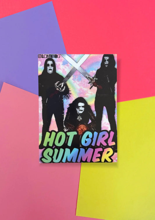 "Hot girl summer" Magnet Lchtnbrg