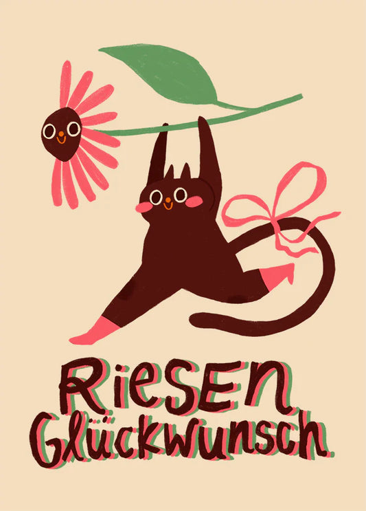 Riesen Glückwusch PK Slinga