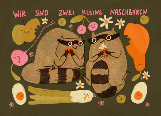 Kleine Naschbären PK Slinga