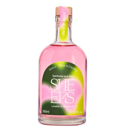 SHEERS Spirituose aus Rum Limette & Grapefruit 500ml