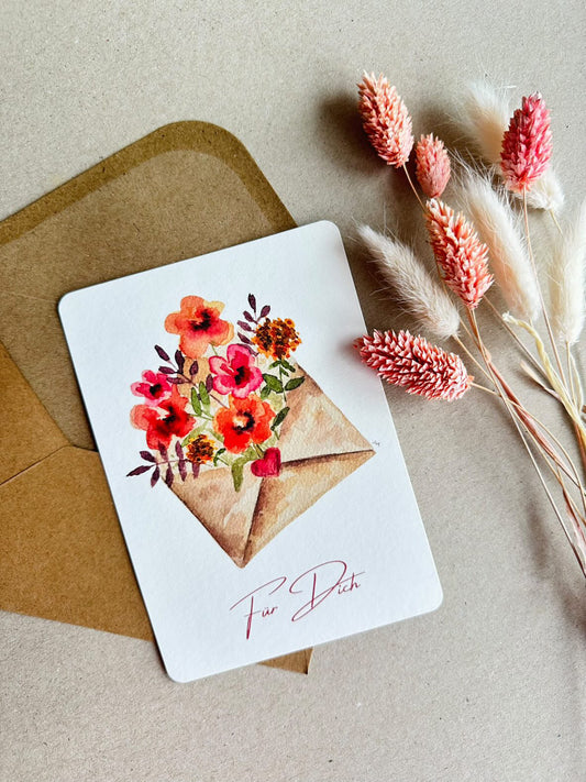 Für Dich Blumenpost PK art.by.lionheart