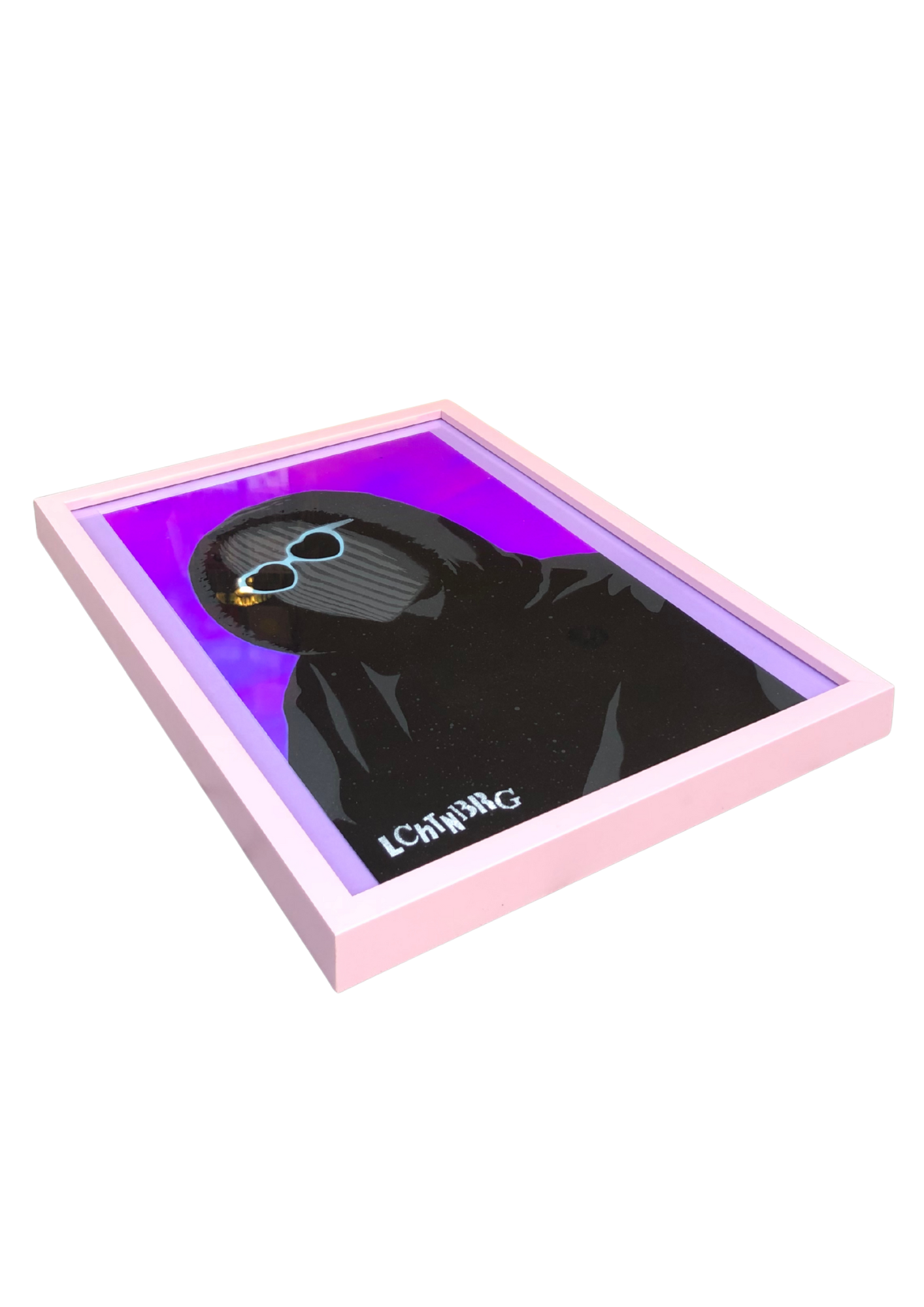 Bild "heart sunglasses" auf Photochromie Hintergrund lchtnberg Street Art