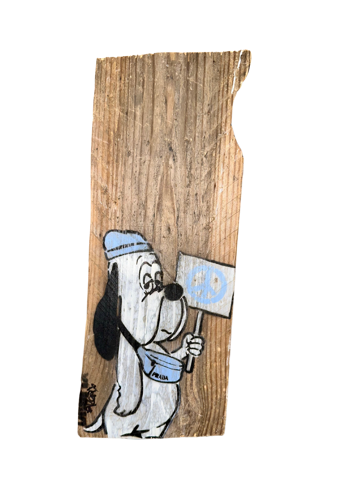 Prada Hund DROPIX Street Art