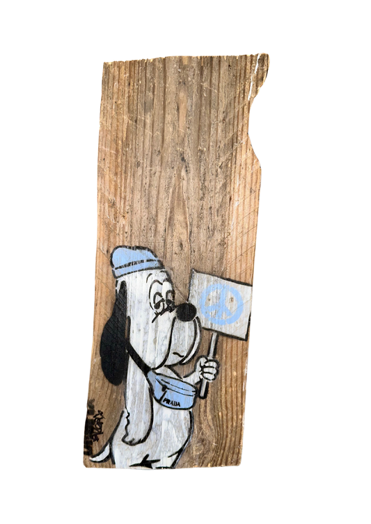 Prada Hund DROPIX Street Art