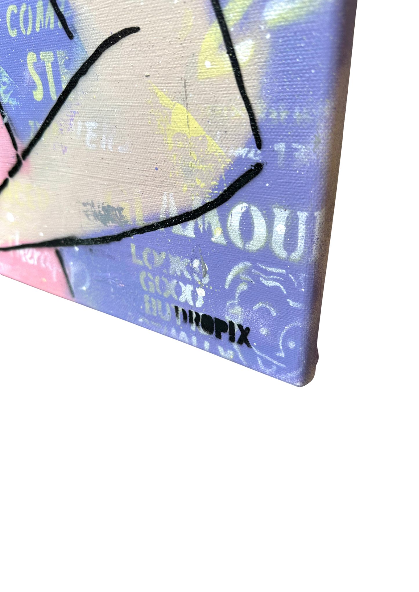 Mädchen Dropix Street Art