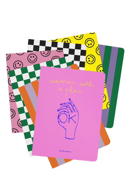 Notizheft typealive versch. Motive