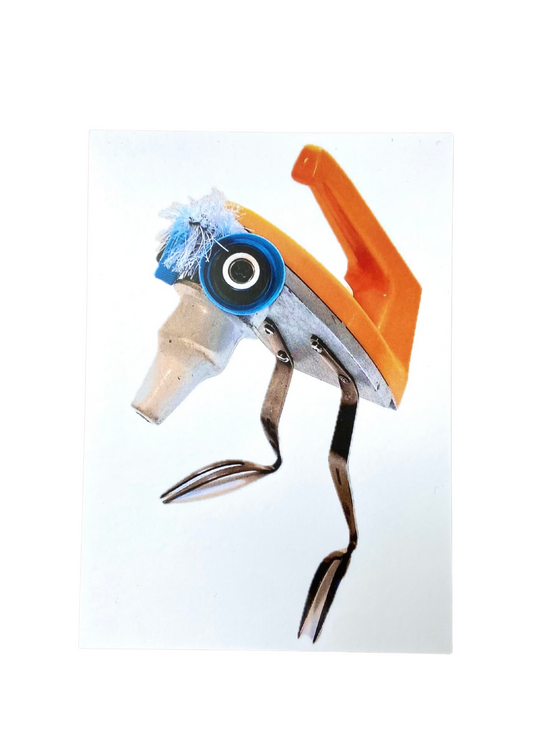 Bügeleisen Vogel Upcycling PK Jens Mohr