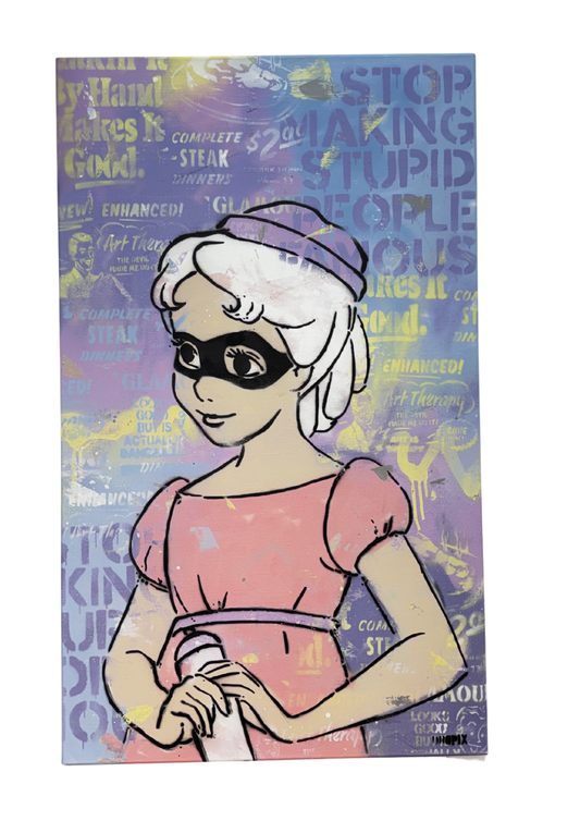 Mädchen Dropix Street Art