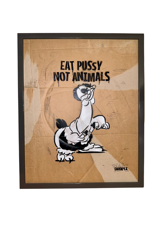 Eat Pussy Street Art DROPIX