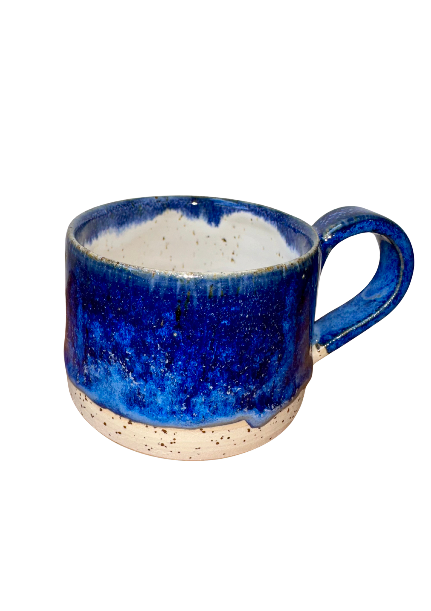 Handmade Tassen blau Kalz Keramik