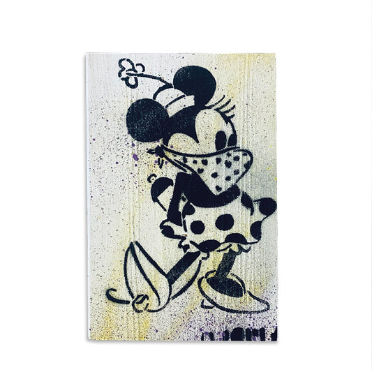 Urban Minnie - Holzaufhänger Dropix