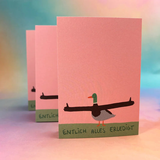 Entlich erledigt Notizblock Slinga