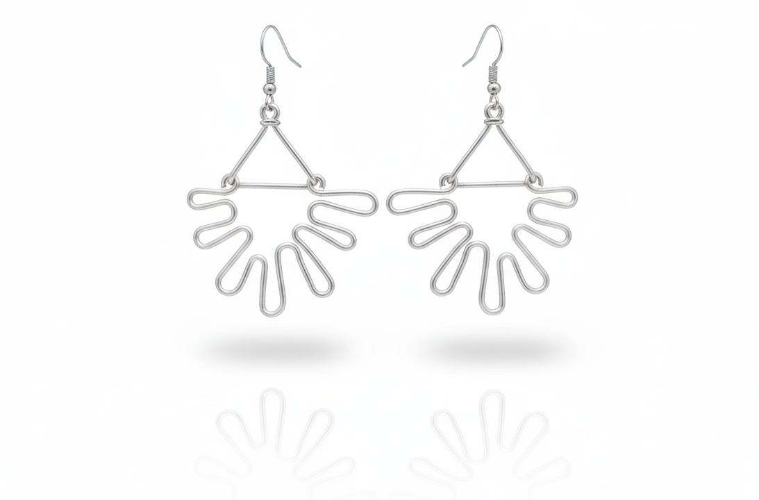 i_AM Anna Korallenohrringe