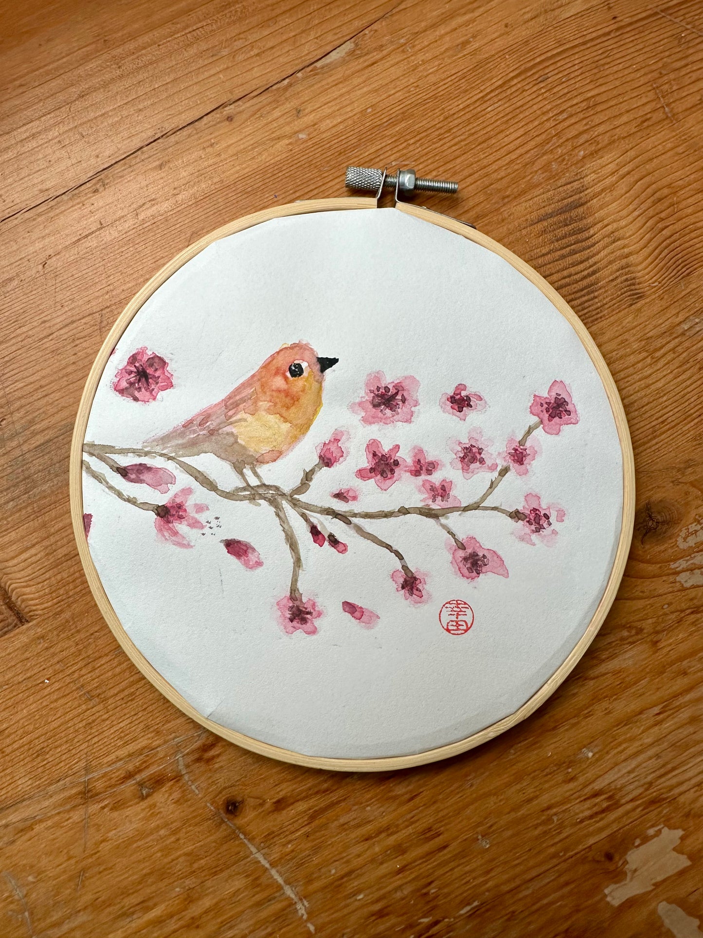 Papelami Stickrahmenbild Cherryblossom