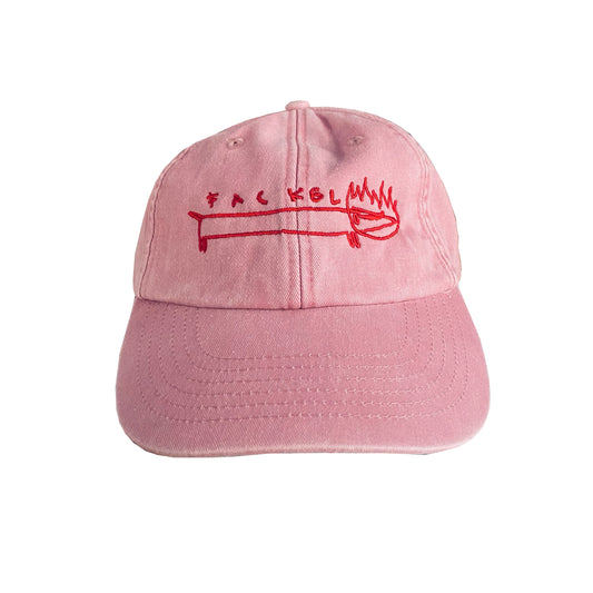 Fackel Dackel Cap Obscure Visions dusty pink