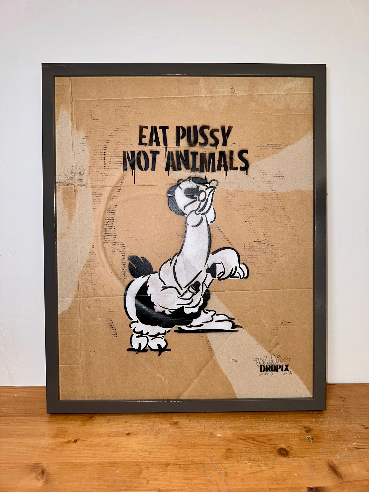 Eat Pussy Street Art DROPIX