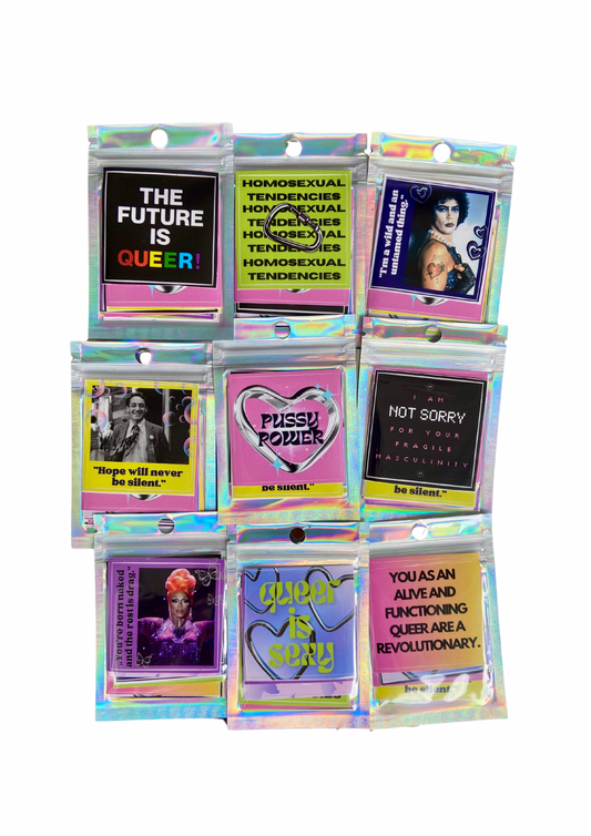 LGTQIA+ Stickerpack Queer Art by Sophia
