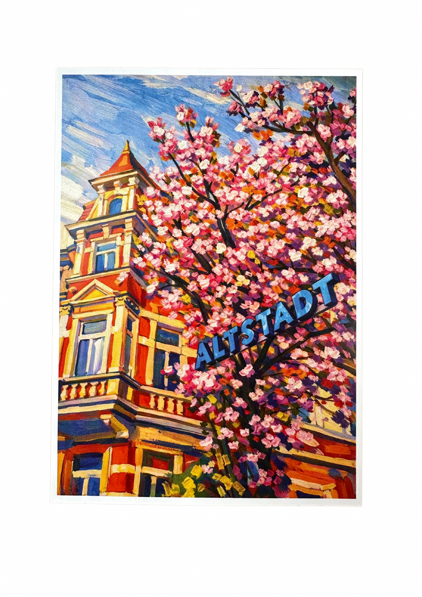 Kirschblüte Bonn Altstadt PK