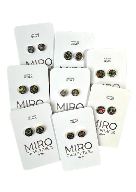 Miro Graffitree Ohrstecker