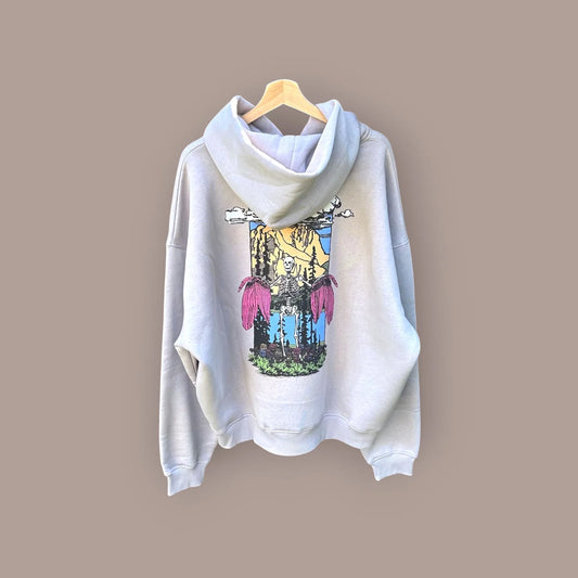 Curious Remains Hoodie Geranos Gallery Curiosities Skelett grau