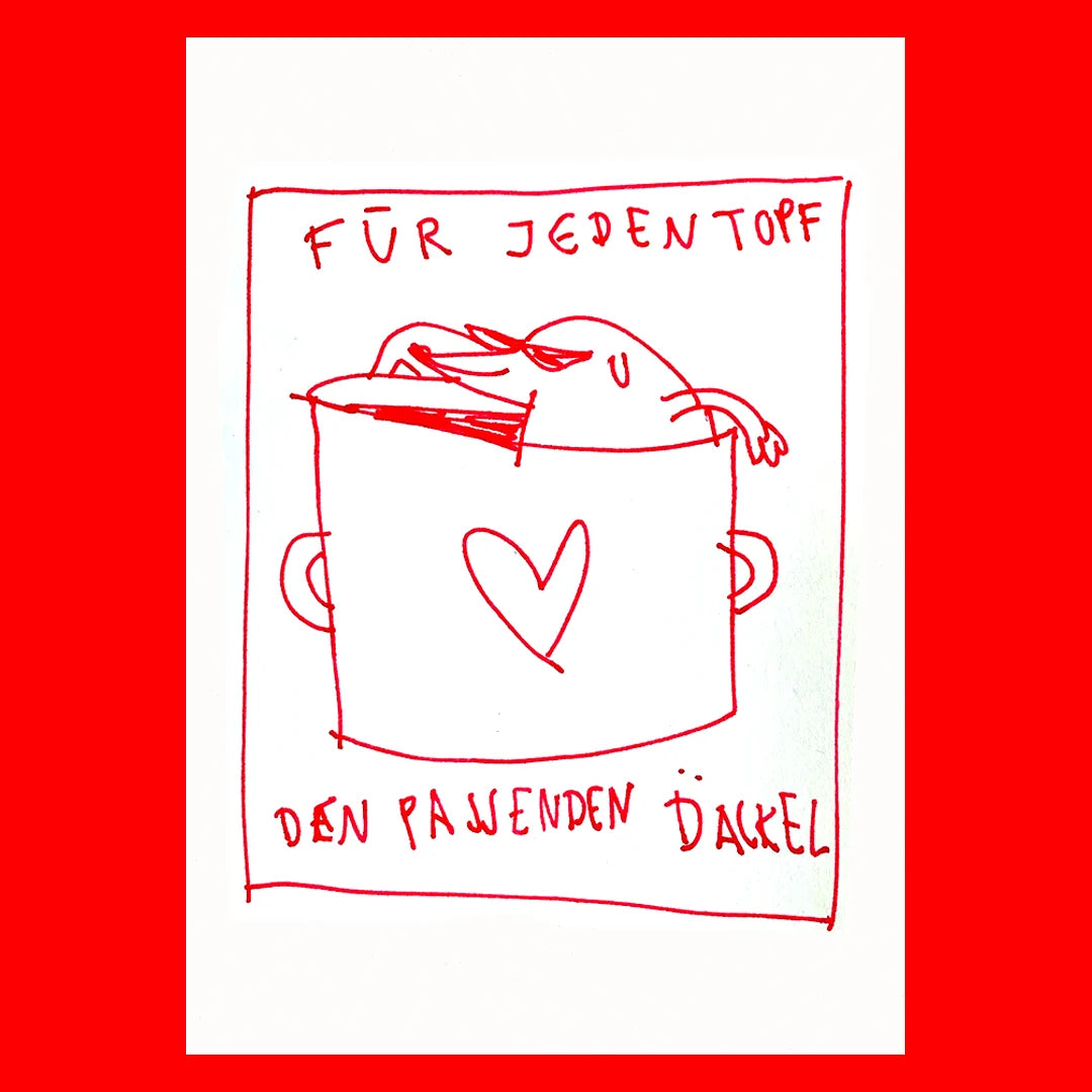 "Passenden Däckel" A4 Print Obscure Visions