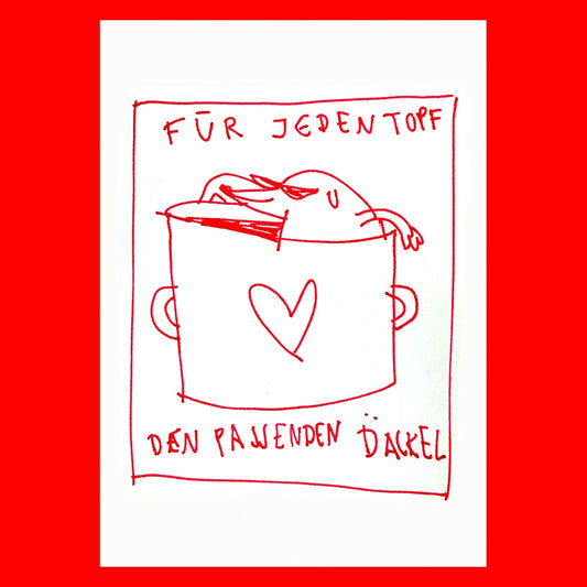 "Passenden Däckel" A4 Print Obscure Visions