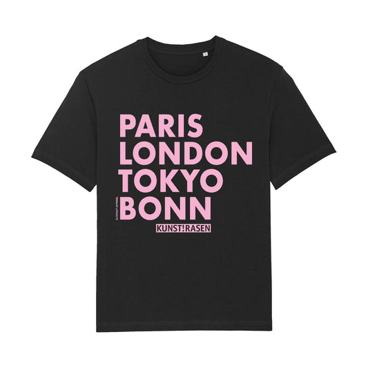 City Shirt schwarz rosa KUNSTRASEN