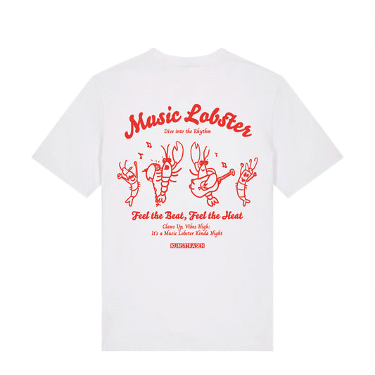 Feel the Beat Music Lobster Shirt KUNSTRASEN