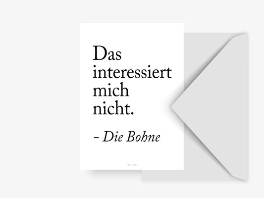 die Bohne PK typealive