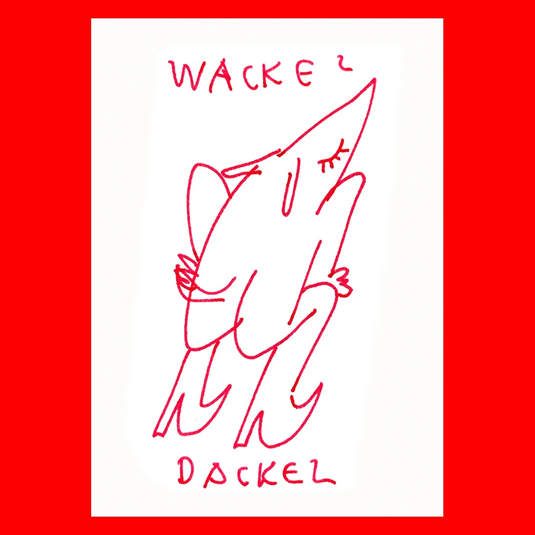 "Wackel Dackel" A4 Print Obscure Visions