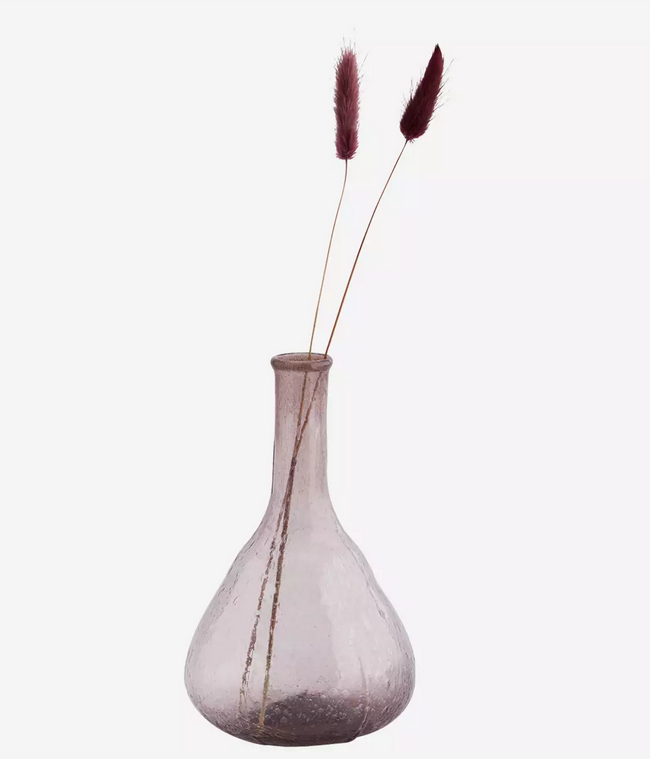 Vase aus Recycling-Glas