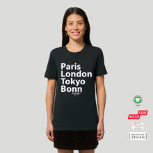 Lade das Bild in den Galerie-Viewer, City Shirt Unisex schwarz
