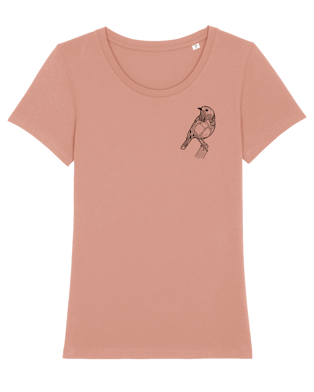 Vögelchen Shirt (apricot)