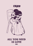 All you need is love Karte
